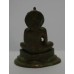 4" Old Brass Buddha Statue